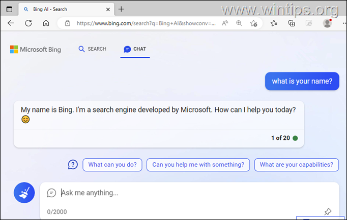 How to Access Bing AI Chat in Edge, Chrome and Firefox.