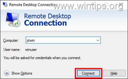 Stop or Start Services with Remote Desktop