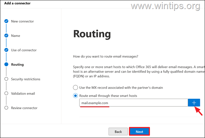 Configure Office 365 to Route Mail