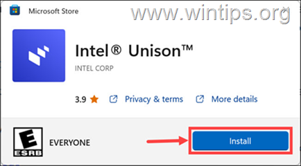 Install Intel® Unison on Windows 11