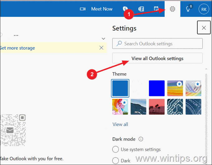 How to Send Automatic Replies on Outlook in Web.