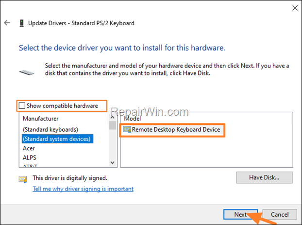 How to disable laptop keyboard and touchpad