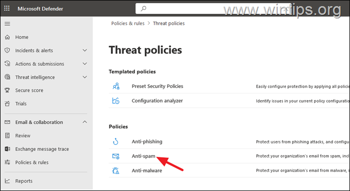 Microsoft 365 Security - Threat Policies