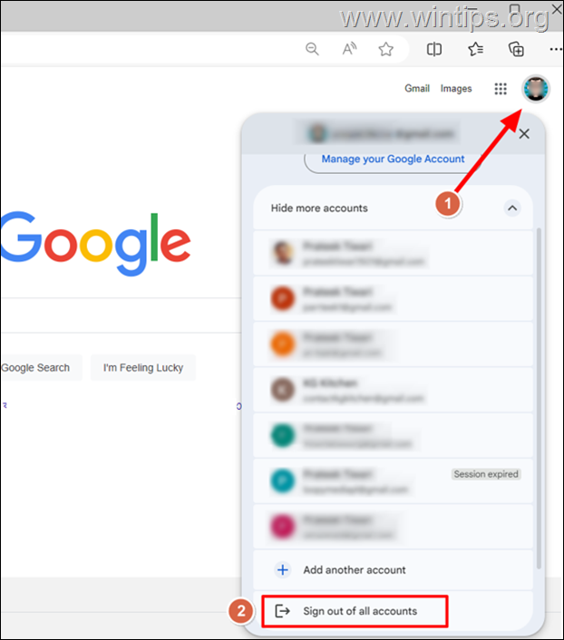 How to Sign Out of Google Account on Desktop