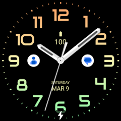 [android]-orange-tosca-analog-watch-face-(free-for-limited-time)