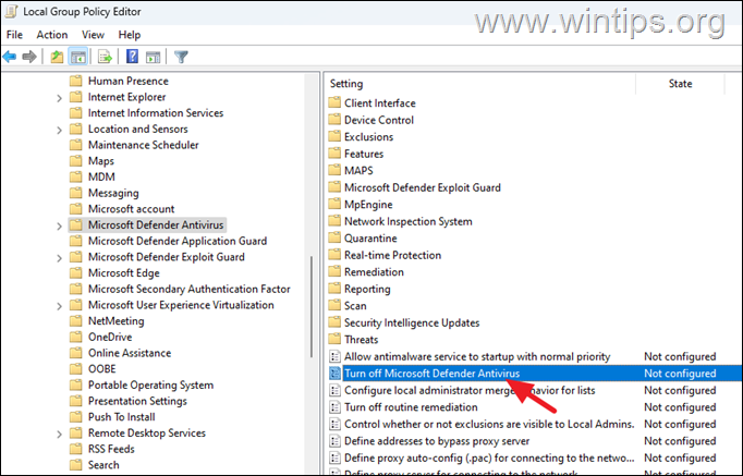 enable windows security group policy