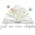 Book with Flowers Embroidery Design