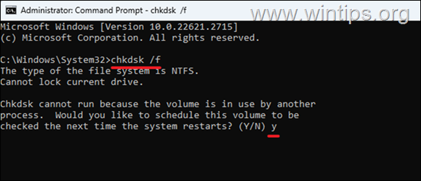 Repair Disk Errors - CHKDSK